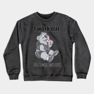 Do it for the doughnuts Crewneck Sweatshirt